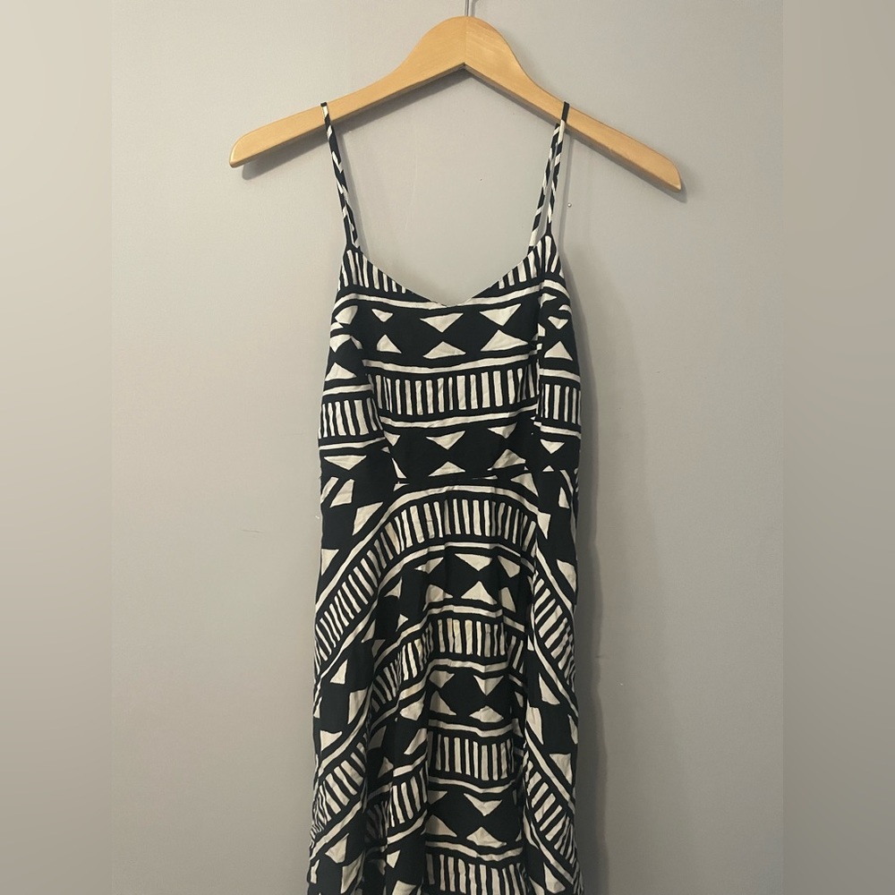 Black and white sun dress
